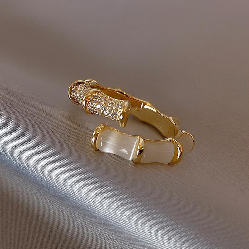 X1 series Bamboo Cuffed ring